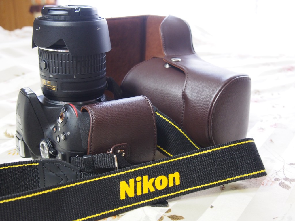 一眼レフデジタルカメラ用　合成革ケース／Nikon D5300