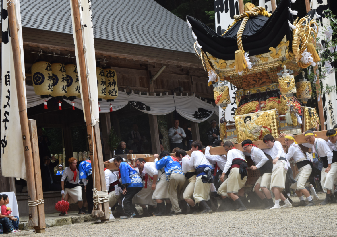 瀧尾神社　秋祭り